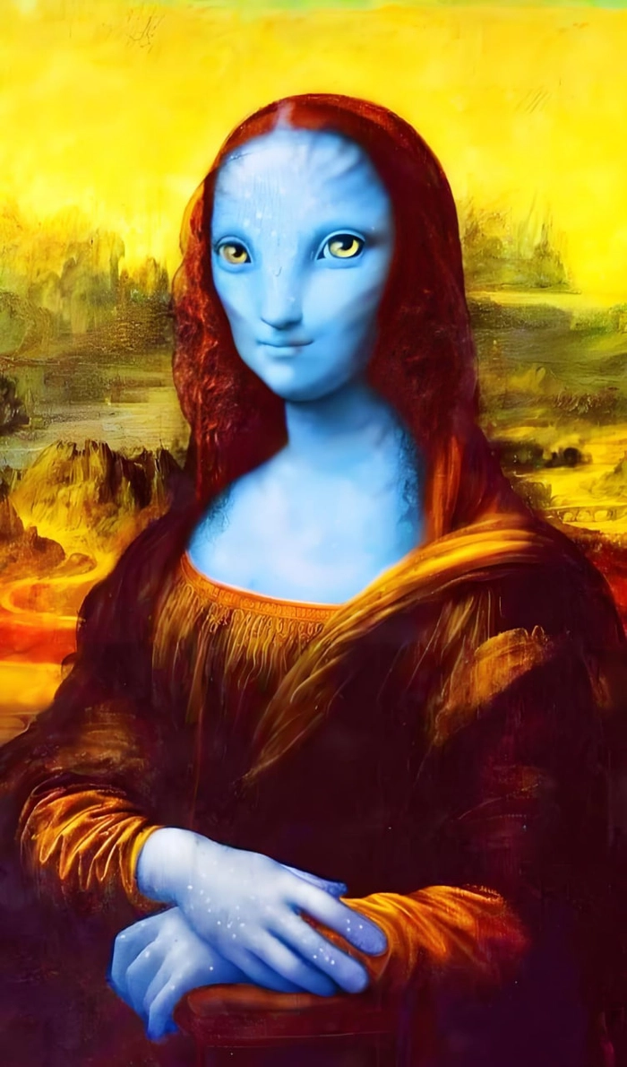 Ảnh meme Mona Lisa chế bá đạo cực chất