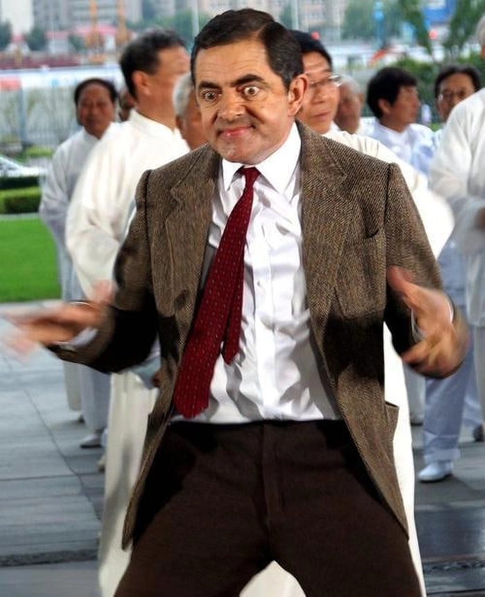 Ảnh meme Mr Bean chế troll khó đỡ