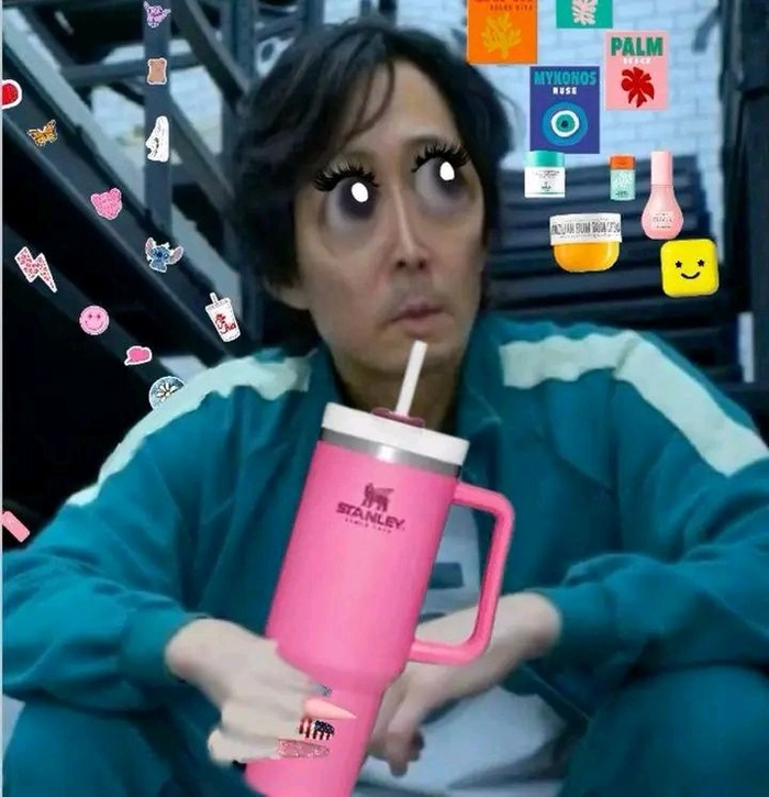 Ảnh meme Squid Game lầy lội