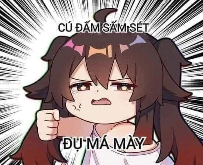 Ảnh meme anime cute bá đạo