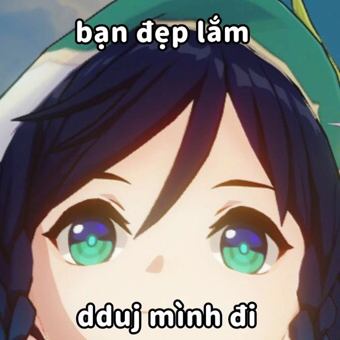 Ảnh meme anime ngộ nghĩnh bá đạo
