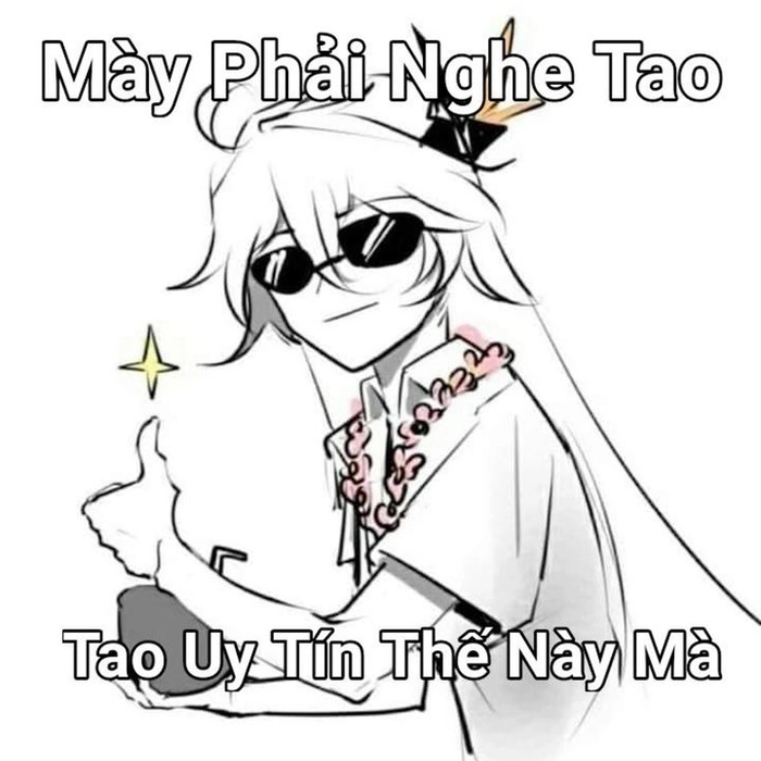 Ảnh meme anime vui nhộn cute