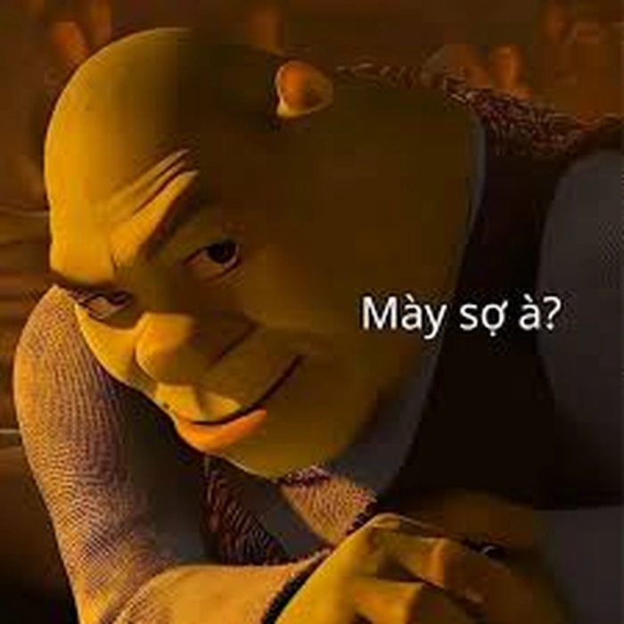 Ảnh meme bạn sợ à hài troll