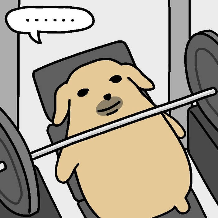 Ảnh meme con chó nghèo cực chất