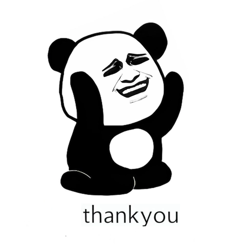Ảnh meme gấu trúc đa tạ bá đạo