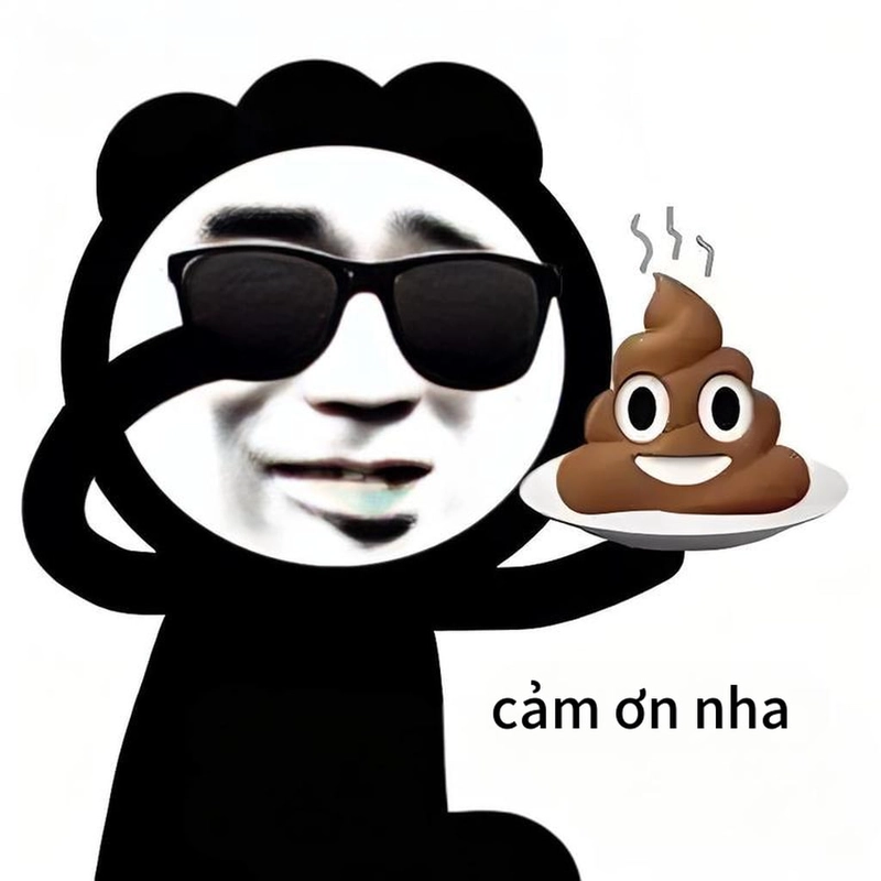 Ảnh meme gấu trúc đa tạ lầy lội