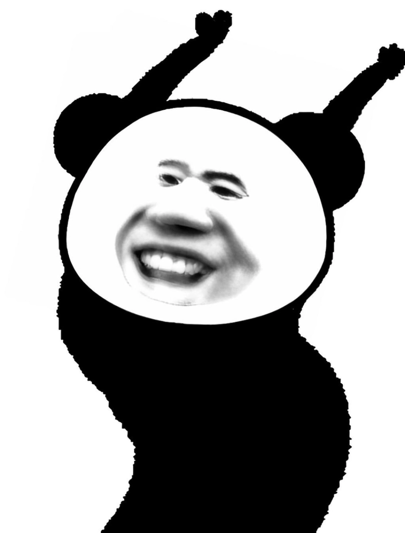 Ảnh meme hài hước gấu trúc lầy lội
