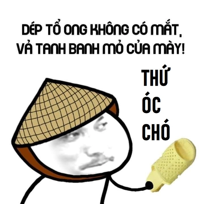 Ảnh meme óc chó độc lạ hài hước