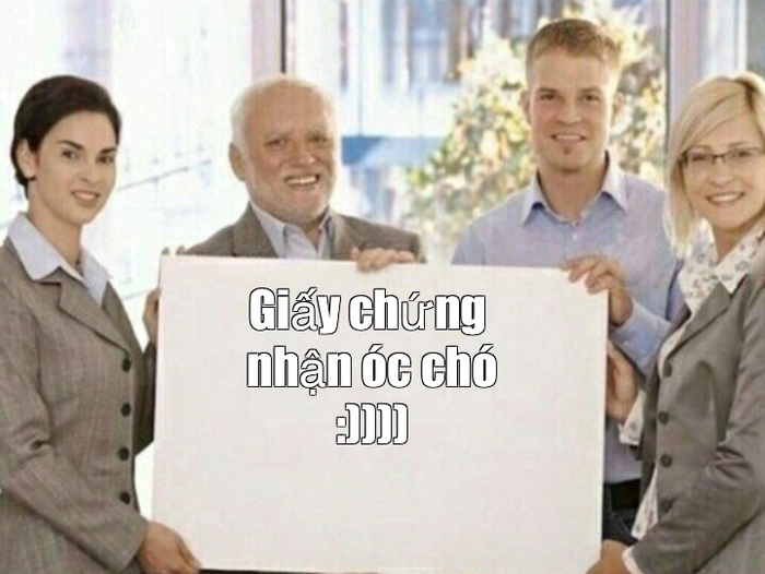 Ảnh óc chó meme vui nhộn bá đạo