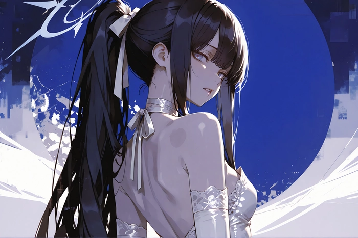 Ảnh tâm trạng buồn nữ anime hợp làm avatar