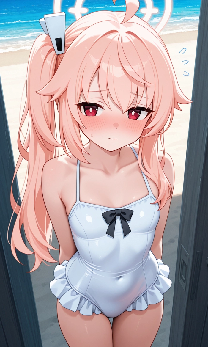Avatar Natsu Blue Archive đẹp lộng lẫy