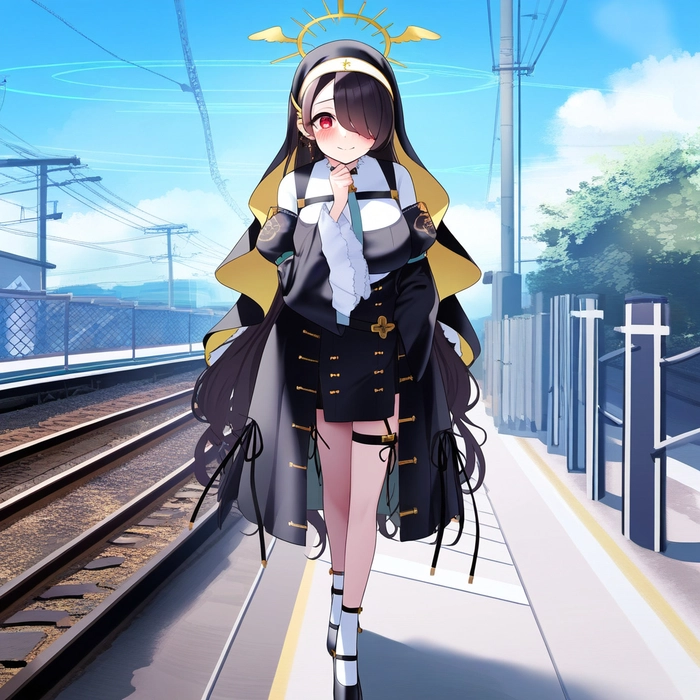 Avatar anime Hinata Kinoshita Blue Archive nóng bỏng
