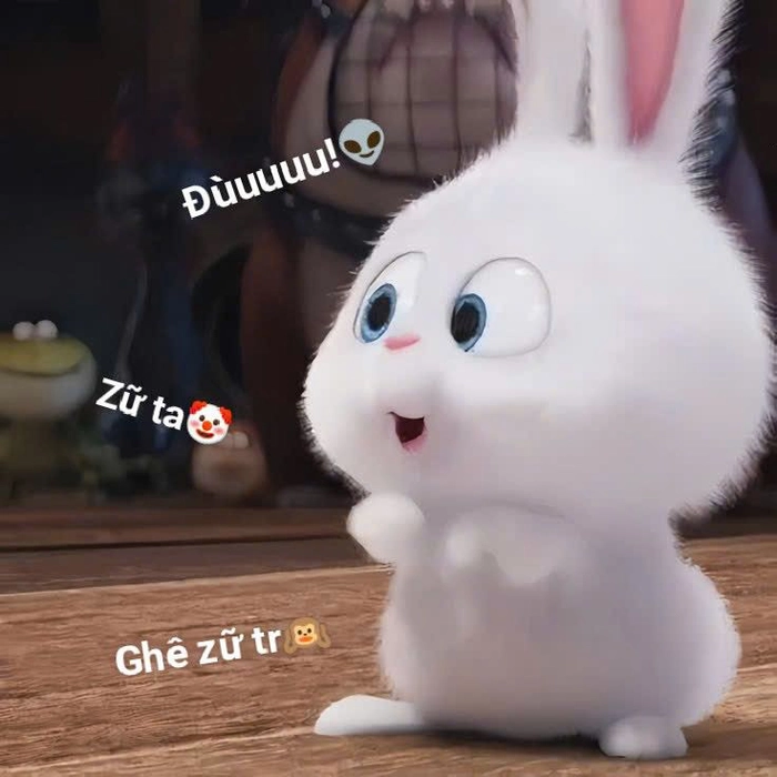 Avatar thỏ Snowball meme hài