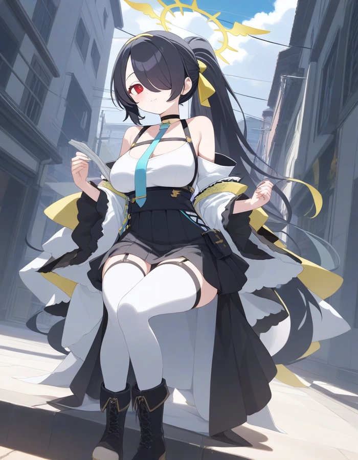 Bộ avatar Hinata Blue Archive sexy cực chất