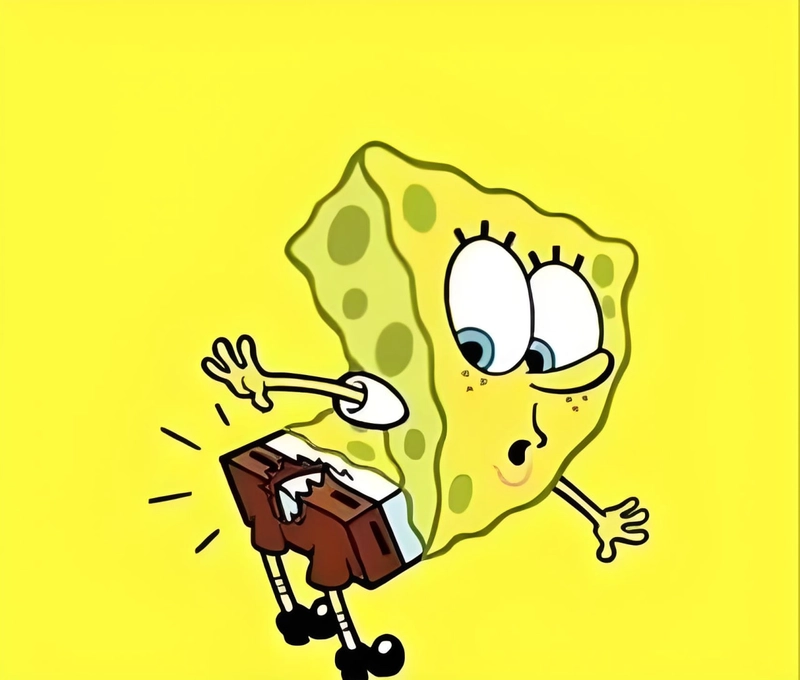 Bọt Biển hoạt hình meme chế cực vui