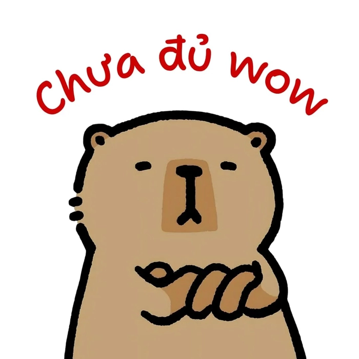 Capybara meme chibi hot trend