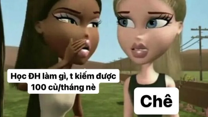 Chê meme chế sáng tạo lan truyền