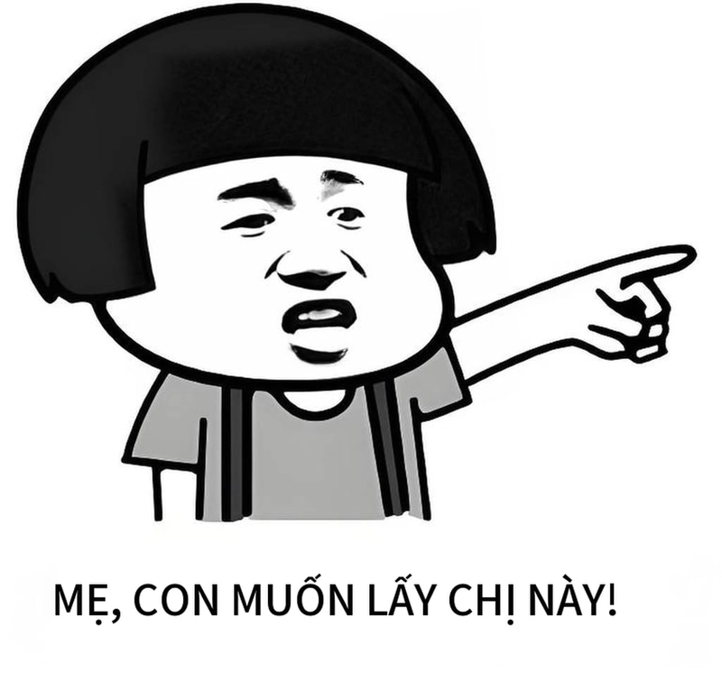 Đáng yêu meme chế hài hước