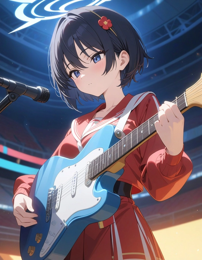 Fanart Tsubaki Kasuga Blue Archive độc đáo