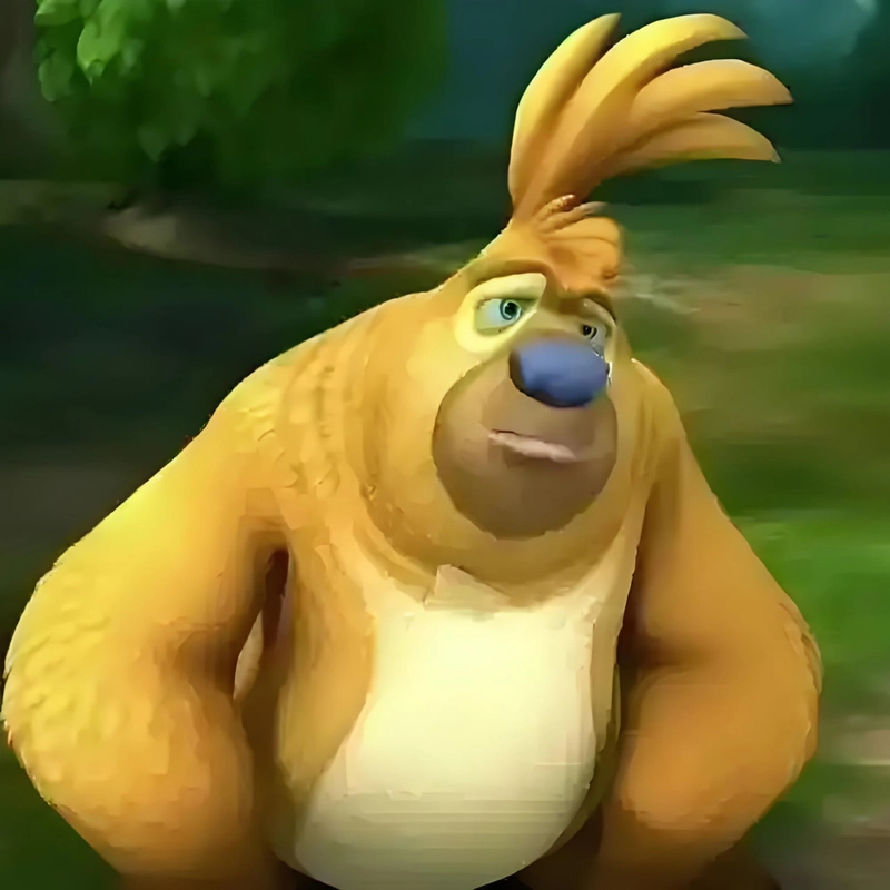 Gấu Boonie meme dễ thương siêu hài