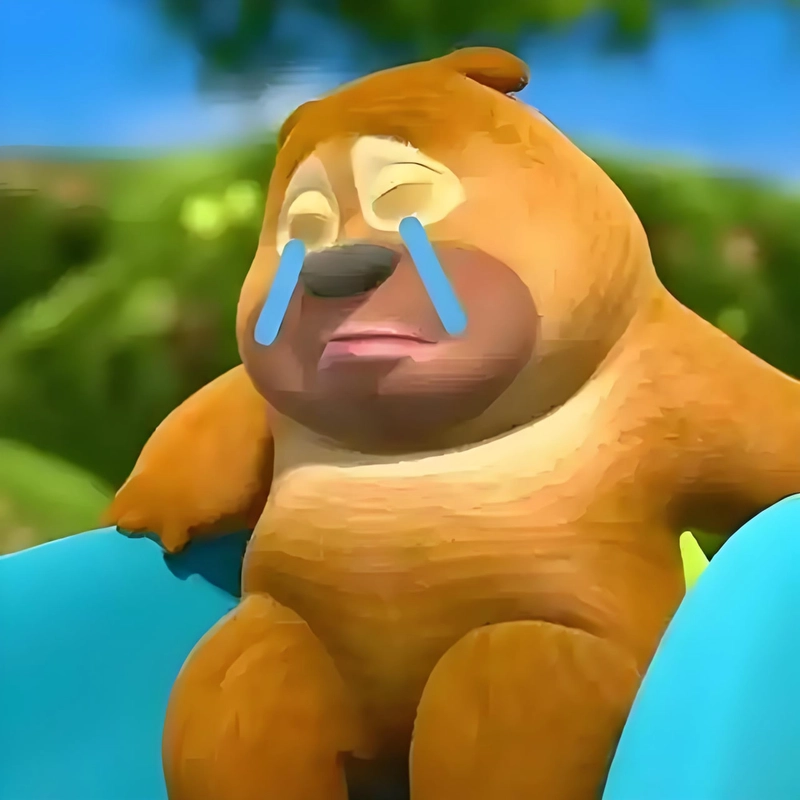 Gấu Boonie meme hài hước bá đạo