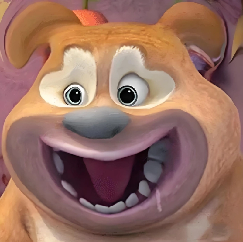 Gấu Boonie meme ngộ nghĩnh dễ thương