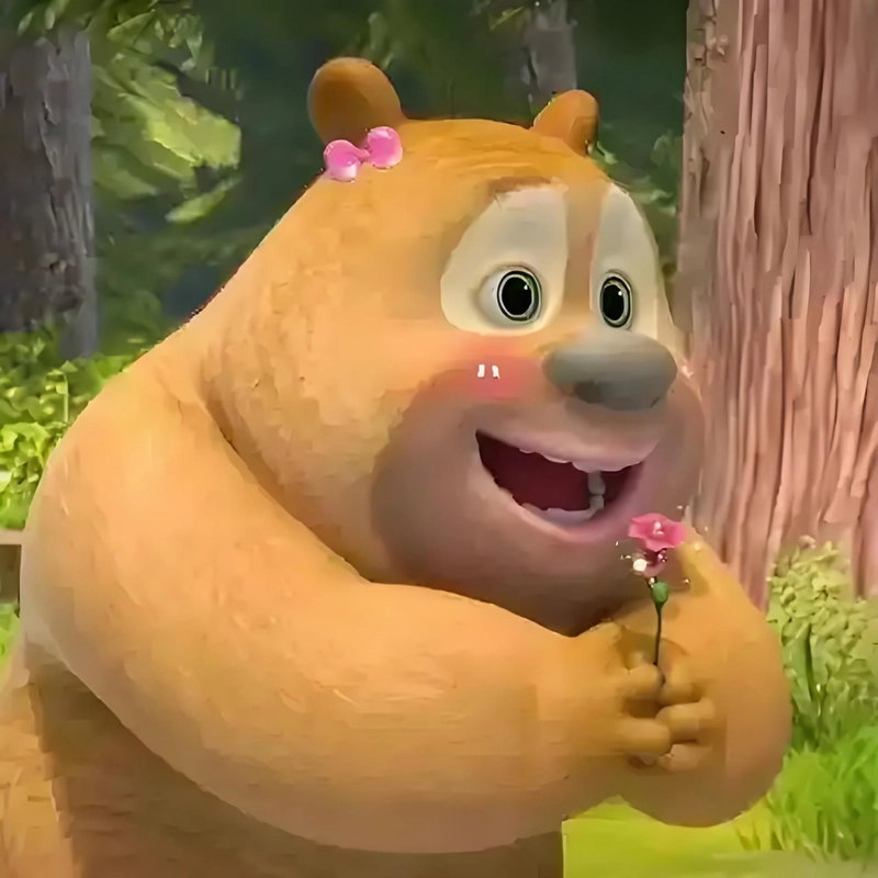 Gấu Boonie meme troll khiến ai cũng cười