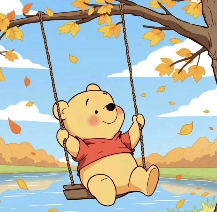 Gấu Pooh meme chế sáng tạo độc đáo