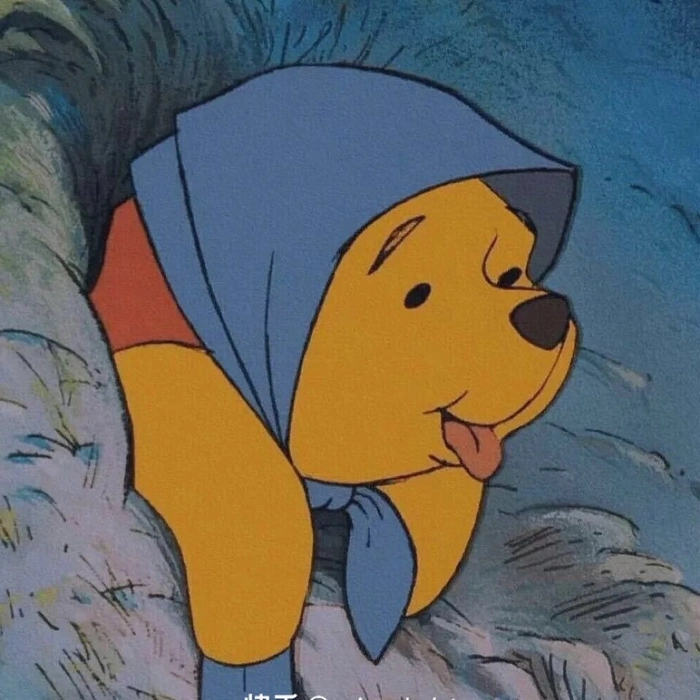 Gấu Pooh meme cười lăn lộn