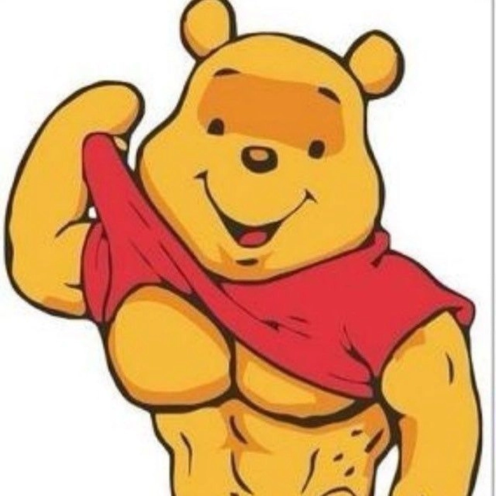 Gấu Pooh meme ngầu lòi cực chất