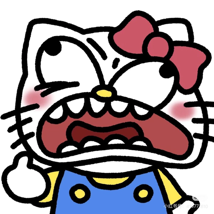 Hello Kitty cơ bắp meme ngầu bá đạo