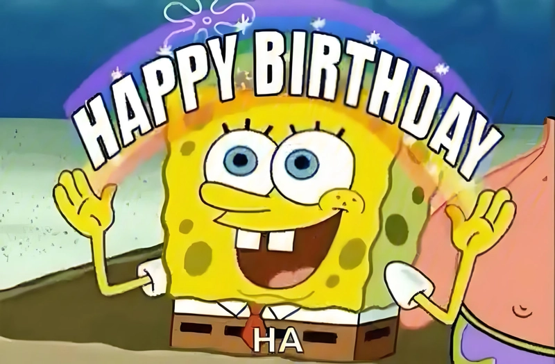 Hình Spongebob meme hài hước