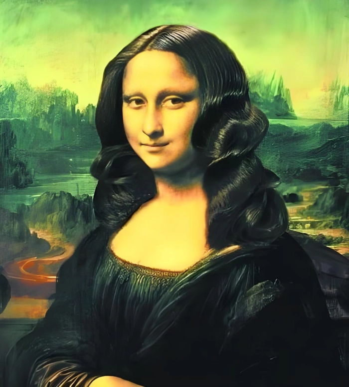 Hình ảnh Mona Lisa chế hài hước độc lạ