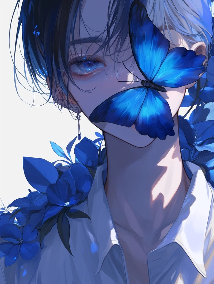 Hình ảnh Sad Boy Anime đẹp cá tính