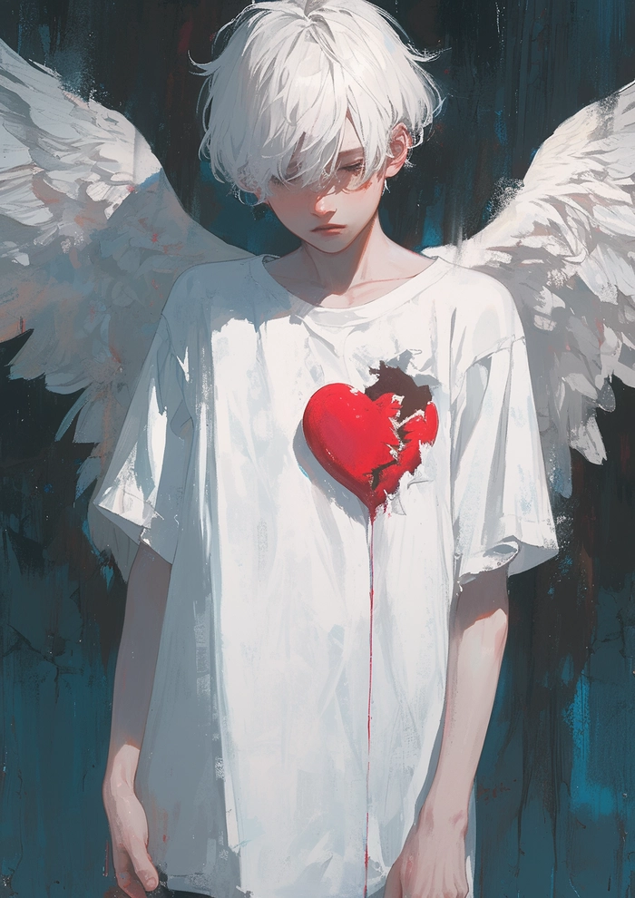 Hình ảnh Sad Boy Anime đẹp trai buồn lạnh