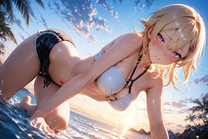 Hình ảnh anime bikini nữ đẹp khó cưỡng