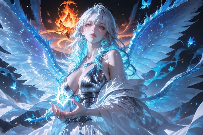 Hình ảnh anime nữ 3D phong cách