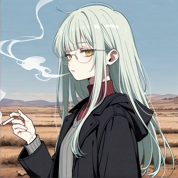 Hình ảnh anime nữ buồn cô đơn cực chất
