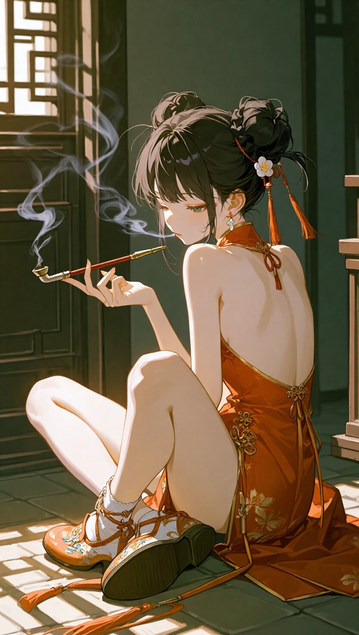 Hình ảnh anime nữ ngầu lòi phong cách mạnh mẽ