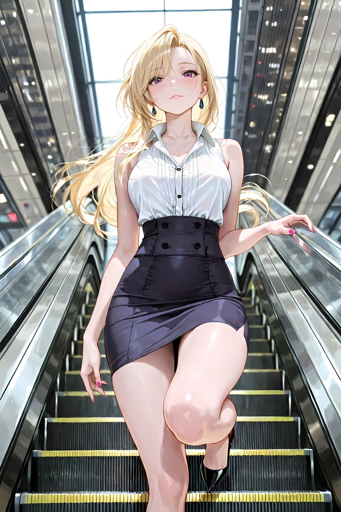 Hình ảnh anime nữ quyến rũ ngầu đầy khí chất