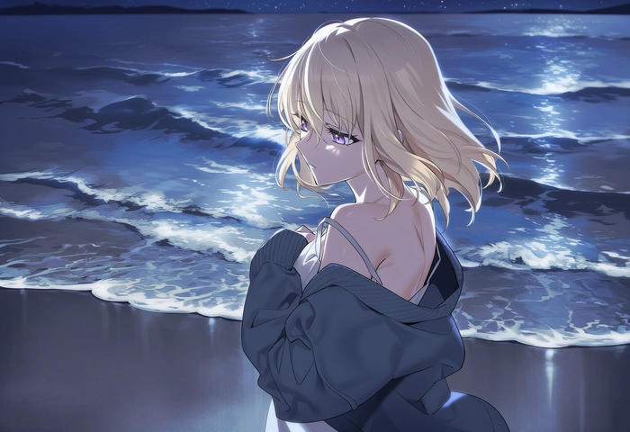 Hình ảnh buồn đẹp nữ anime chill và lãng mạn