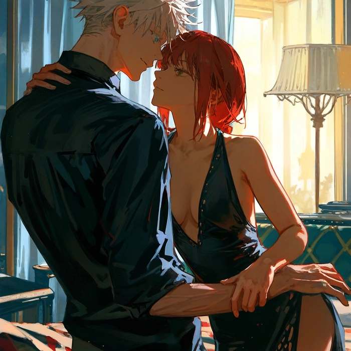 Hình ảnh cặp đôi anime dễ thương độc đáo