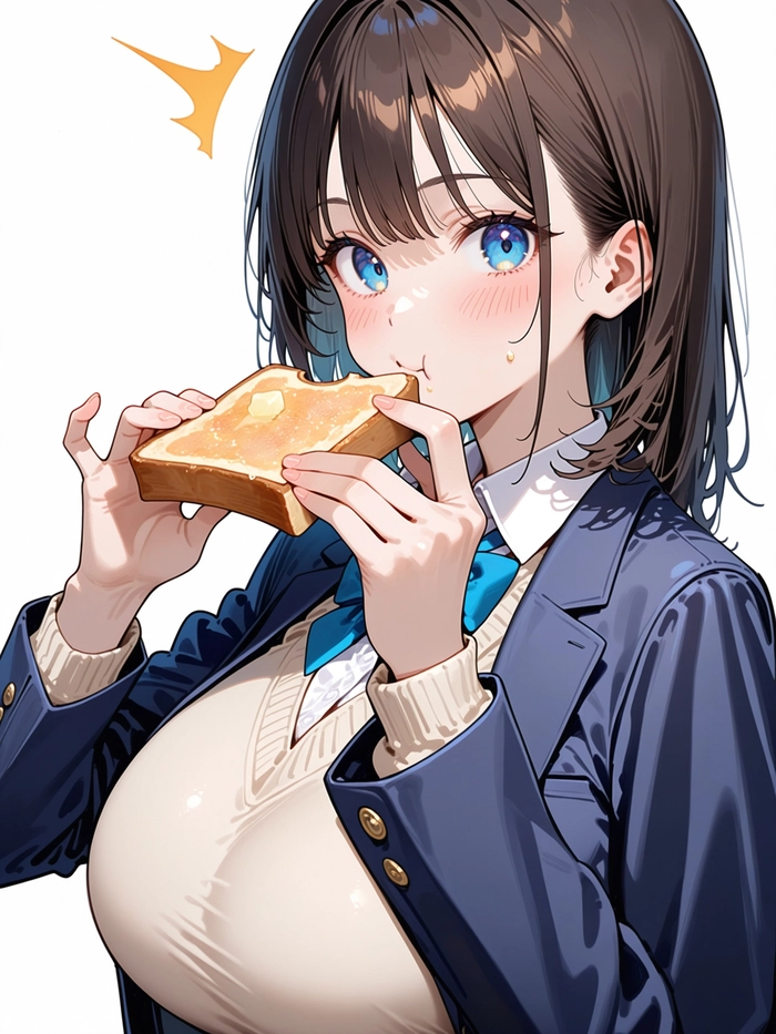 Hình ảnh cô gái cute anime cực hút mắt