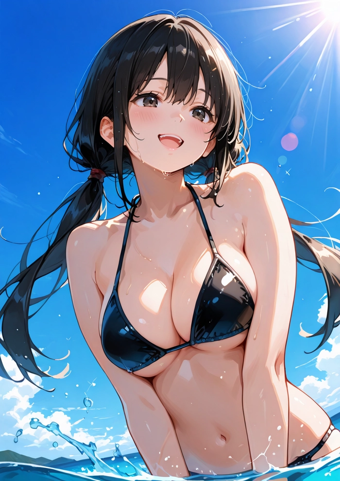 Hình ảnh cô gái cute anime đầy sức sống