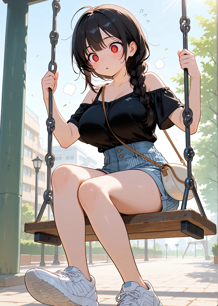 Hình ảnh con gái cute anime nhẹ nhàng