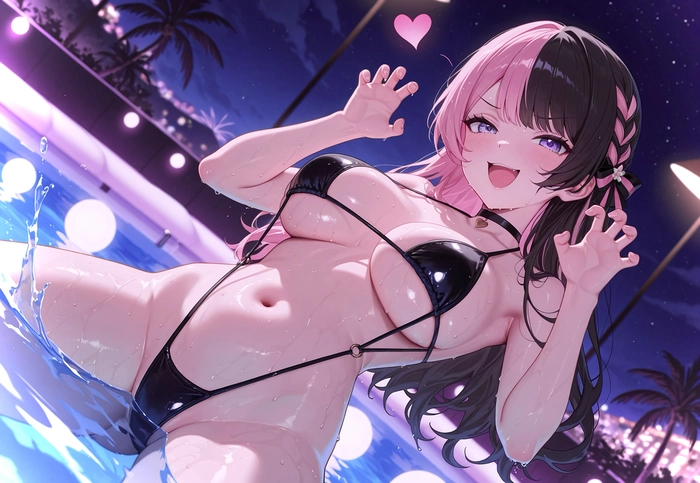 Hình ảnh gái anime bikini sexy siêu cuốn hút