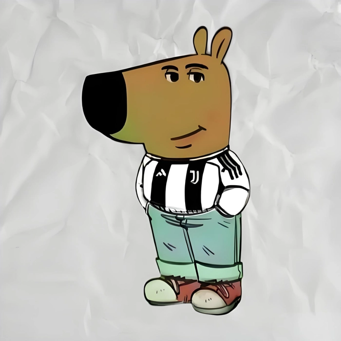 Hình ảnh meme Chill Guy sáng tạo dí dỏm
