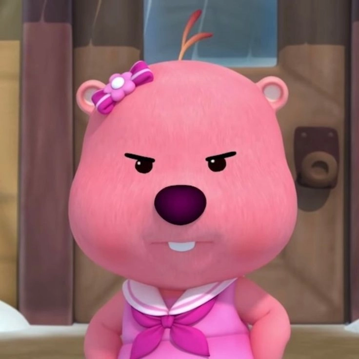 Hình ảnh meme Loopy cute hài hước