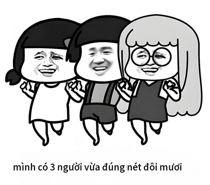 Hình ảnh meme đáng yêu hài hước