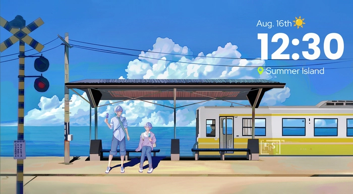 Hình ảnh phong cảnh anime đẹp cho điện thoại